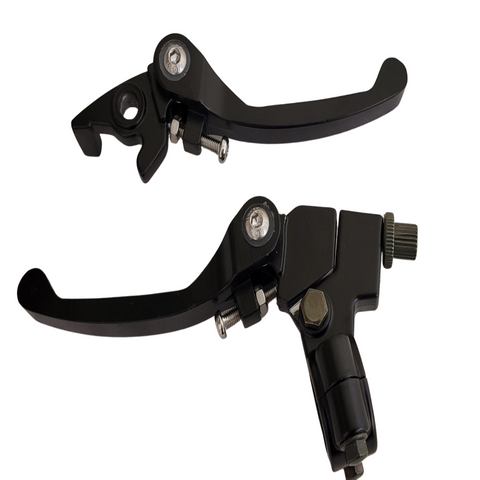LS19 FLICK BACK CLUTCH AND BRAKE LEVER SET 125CC 140CC DIRT PIT BIKE