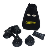 LXB5 RASSINE SINGLE BIKE RACK, ROOF RACK FOR BICYCLE WITH SUCTION PAD FITS ANY SIZE SPINDLE