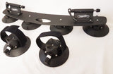 LXB6 RASSINE TWIN BICYCLE SUCTION ROOF RACK TOP HOLDER FITS ANY SIZE AXLE