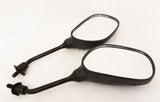 MIR33 REAR VIEW MIRRORS FOR QUAD BIKE / MOTORCYCLE / SCOOTER 8MM