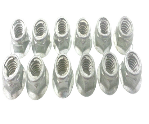 NU013 SET OF 12 X WHEEL NUTS FOR 50CC / 90CC / 110CC QUAD ATV 8MM