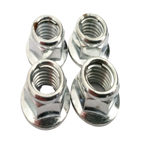 NU048 SET OF 4 X WHEEL HUB MOUNT NUTS FOR BASHAN BS200S-7 QUAD BIKE