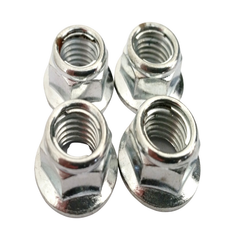 NU048 SET OF 4 X WHEEL HUB  MOUNT NUTS FOR BASHAN BS200S-7 QUAD BIKE