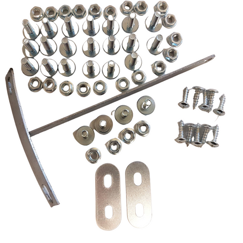NU129 MINI MOTO FAIRINGS FIXING MOUNTING KIT NUTS BOLTS 49CC MINIMOTO PLASTICS