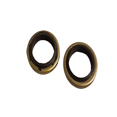 NU177 SET OF 2 BANJO BOLT WASHERS FOR BRAKE CALIPER HOSE QUAD / DIRT / PIT BIKE