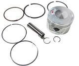 PIS04 62MM PISTON KIT WITH RINGS 15MM GUDGEON PIN QUAD DIRT PIT BIKE
