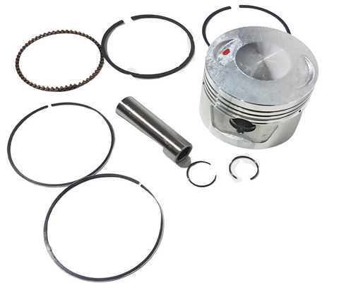 PIS04 62MM PISTON KIT WITH RINGS 15MM GUDGEON PIN QUAD DIRT PIT BIKE