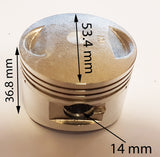 PIS07 PISTON RING KIT RINGS FOR 125CC DIRT BIKE 54MM