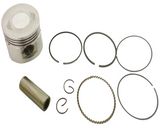 PIS17 GY6 PISTON KIT & RINGS 80CC 47MM CHINESE SCOOTER GUDGEON 13MM