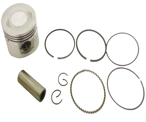 PIS17 GY6 PISTON KIT & RINGS 80CC 47MM CHINESE SCOOTER GUDGEON 13MM