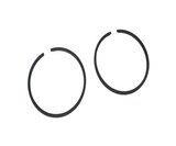 PIS12 PISTON RINGS SET OF 2 44MM FOR 49CC MINI MOTO / MINI DIRT / MINI QUAD BIKE