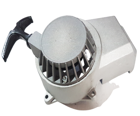 PU001 SILVER METAL PULL START FOR MINI MOTO / DIRT AND QUAD BIKES