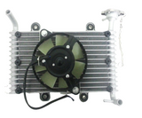 RAD03 RADIATOR WITH FAN FOR BASHAN BS200S-7 QUAD BIKE