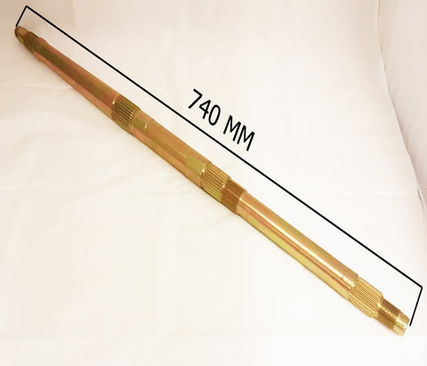 RAX33 REAR AXLE 740MM FOR 125CC UPBEAT OFF ROAD QUAD BIKE ATV