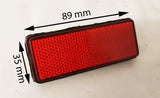 REF01 REFLECTOR FOR BASHAN BS200S-7 QUADS / CARAVANS / TRAILERS - Orange Imports - 1