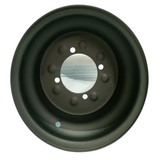 RIM34 REAR STEEL RIM WHEEL 10" FOR BASHAN 200 CC QUAD BLACK 110 PCD FOR 20-10-10 TYRE