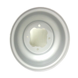 RIM46 SINGLE 9" REAR STEEL RIM CHROME FOR BASHAN BS250S-11B 250CC QUAD BIKE ATV