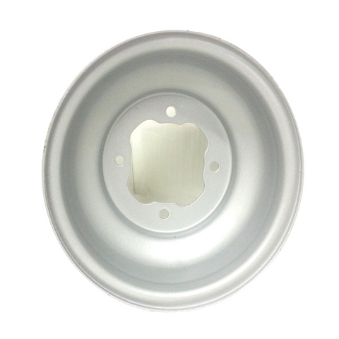 RIM46 SINGLE 9" REAR STEEL RIM CHROME FOR BASHAN BS250S-11B 250CC QUAD BIKE ATV