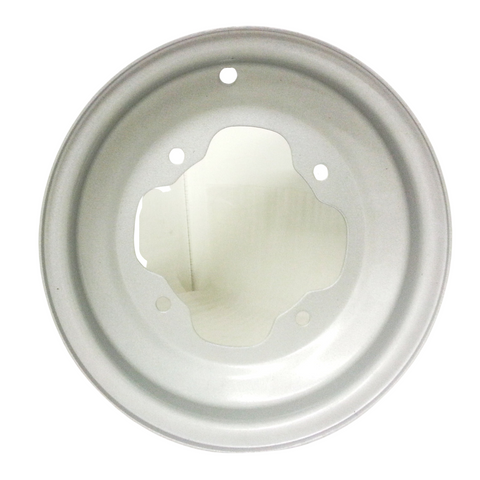 RIM47 SINGLE 10" FRONT STEEL RIM CHROME FOR BASHAN BS250S-11B 250CC QUAD BIKE ATV