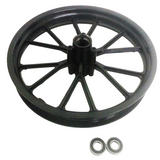 RIM48 FRONT WHEEL RIM BLACK 10" FOR KXD 49cc MINI DIRT BIKE