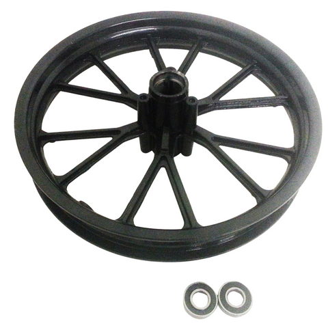 RIM48 FRONT WHEEL RIM BLACK 10" FOR KXD 49cc MINI DIRT BIKE