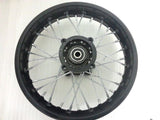 RIM50 REAR WHEEL RIM 12" 1.85 FOR PIT / DIRT BIKE 110CC 125CC BLACK 15MM SPINDLE - Orange Imports - 3