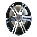 RIM66 SINGLE 14 X 9 REAR RIM FOR HAILI SPY VIPER QUAD BIKES 250 350 ATV 14"