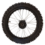 RIM71 14" FRONT WHEEL RIM AND TYRE 60/100-14 (1.35) 110CC/125CC DIRT / PIT BIKE