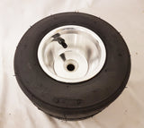 RIM77 49CC GT-ONE DRIFT TRIKE REAR ALUMINIUM CHROME RIM AND TYRE 10 X 4.50-5