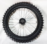 RIM87 FRONT 17" WHEEL, RIM WITH TYRE FITTED FOR DIRT PIT BIKE 70-100-17