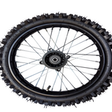 RIM93 14" FRONT WHEEL RIM AND TYRE 60/100-14 (1.35) 110CC/125CC DIRT / PIT BIKE