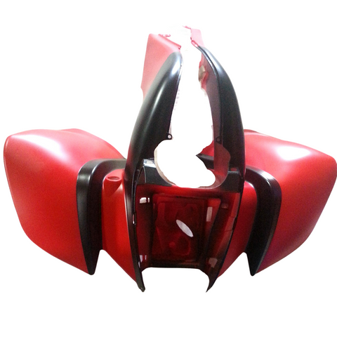 RED FRONT FAIRING FOR BASHAN BS200S-7 BS250S-11B SHENKE 250CC QUAD BIKE