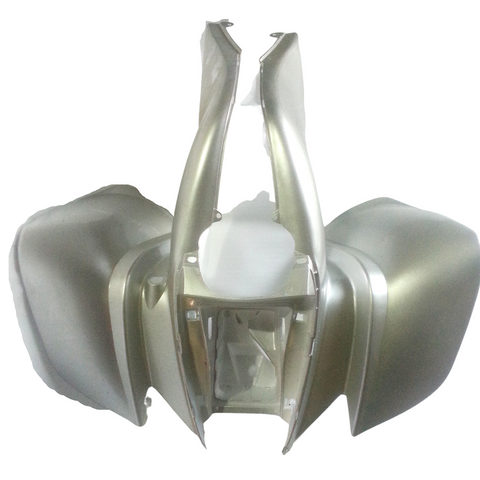 SILVER FRONT FAIRING FOR BASHAN BS200S-7 / BS250S-11B QUAD BIKE