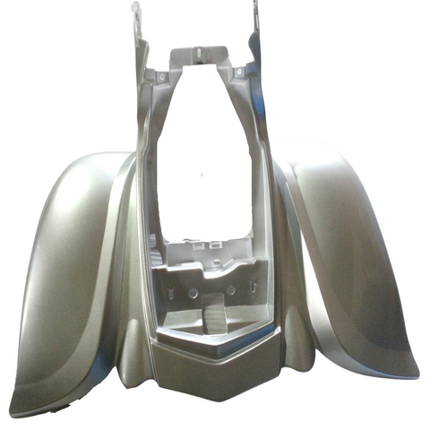 SILVER REAR FAIRING FOR BASHAN BS200S-7, BS250S-11B, SHENKE 250 CC QUAD BIKE