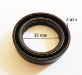 SEAL04 RUBBER GASKET SEAL 33MM X 46MM X 11MM QUAD BIKE ATV
