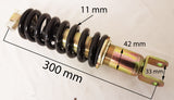 SH033 REAR SHOCK ABSORBER 300MM FOR BASHAN BS250S-11B 250CC QUAD BIKE