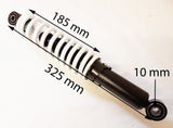 SH049  FRONT SHOCK ABSORBER SUSPENSION SPRING 325MM 110 CC ORION QUAD BIKE AGA-9 - Orange Imports - 1