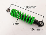 SH053 GREEN FRONT SHOCK ABSORBER 180MM FOR ORION 49CC MINI QUAD BIKE AGA-20