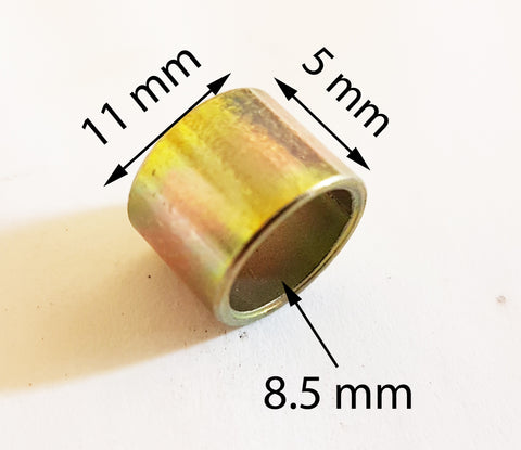 SPA42 SMALL SPACER BUSH MINI QUAD DIRT BIKE 8.5MM X 11MM X 5MM FOR 8MM BOLTS