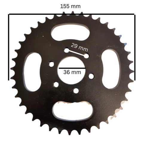 SPR50 REAR SPROCKET 428 37 TOOTH 37T FOR 150CC 200cc QUAD BIKE ATV