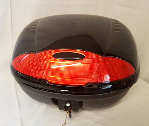 LOCKABLE TOP BOX CARRIER /BACK REST FOR BASHAN BS250S-11B BS200S-7 QUAD BIKES - Orange Imports - 1