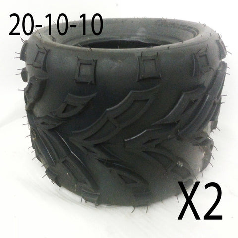 FULL SET OF TYRES FOR BASHAN BS200S-7 200CC QUAD BIKE 21-7/10 /20-10/10