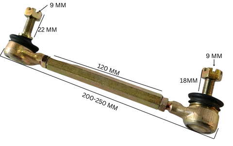 TR012 TRACK ROD AND ENDS STEERING FOR 110CC ORION QUAD BIKE / ATV AGA-3