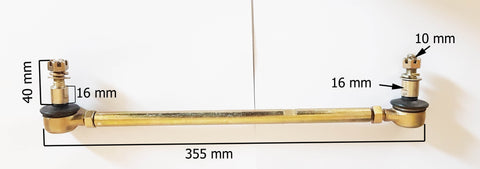 TR025 SINGLE COMPLETE TRACK TIE ROD END BASHAN BS200AU-11B 200CC QUAD BIKE