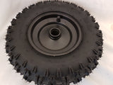 FRONT 6" MINI QUAD BIKE WHEEL RIM WITH TYRE 4.10-6 RED, BLUE OR GREEN