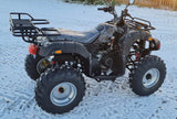 JLA13  BLACK 4 STROKE,  150CC, GY6 OFF ROAD QUAD BIKE , FORWARD / REVERSE,  WITH TOW BAR,