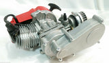 ENG30 COMPLETE ENGINE WITH TRANSFER BOX, RED PULL START FOR 49CC MINI DIRT BIKE - Orange Imports - 3