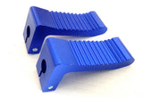 FP003 NON-SLIP FOOT REST PEGS BLUE FOR MINI MOTO - Orange Imports - 2