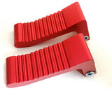FP009 NON-SLIP FOOT REST PEGS RED FOR 47CC 49CC MINI MOTO - Orange Imports - 2