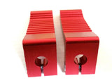 FP009 NON-SLIP FOOT REST PEGS RED FOR 47CC 49CC MINI MOTO - Orange Imports - 3